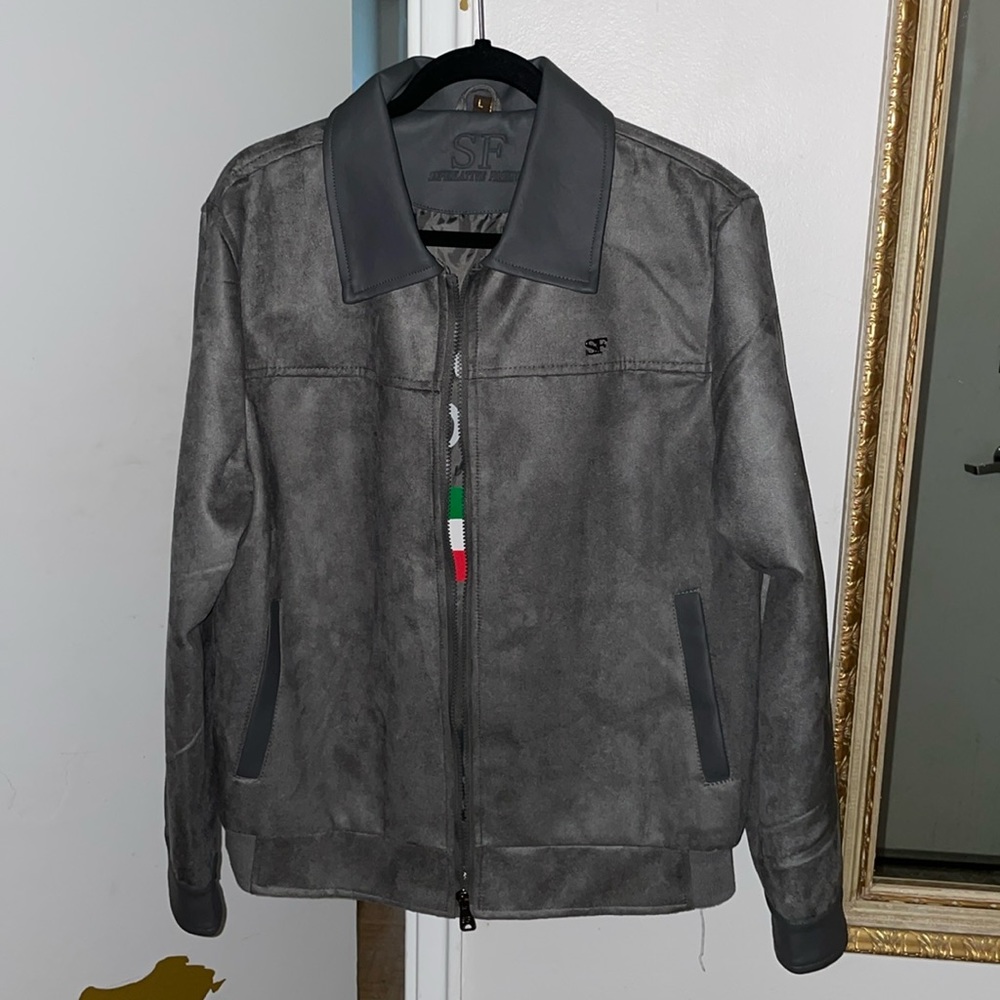 Superlative Fashion Italian grey Jacket